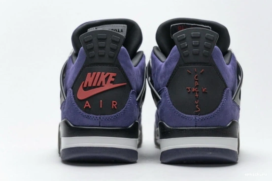 Cheap EP AJ4-766302 AJ4-766302 Travis Scott Purple Retro Air x Jordan 4 1229